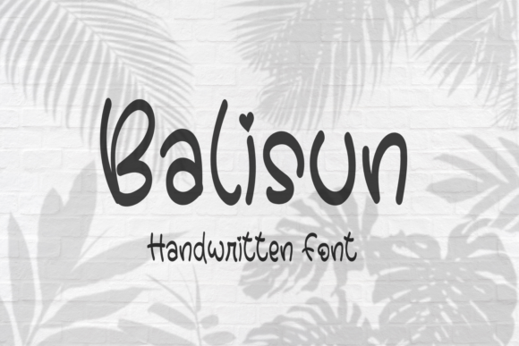 Balisun: A Sweet Script Font