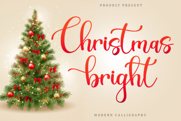 Christsmas Bright: A Cozy Script Font