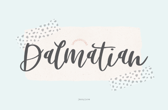 Dalmatian: A Script Font for Real Projects