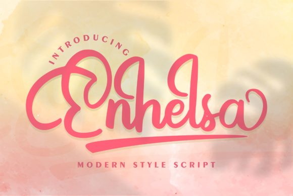 Enhelsa: A Handwritten Font for Editorial Magic