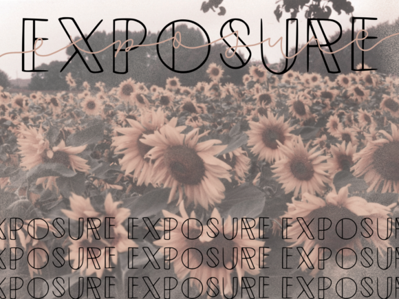 Exposure: A Font for Every Craft