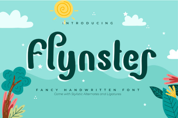 Flynster: A Stylish Handwritten Font