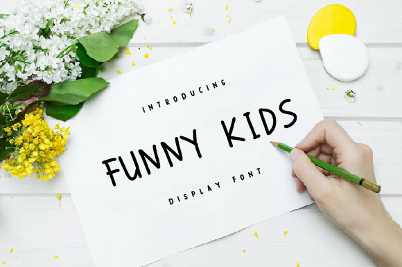 Funny Kids Font for Business
