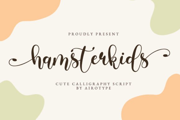 Hamsterkids: A Playful Script Font
