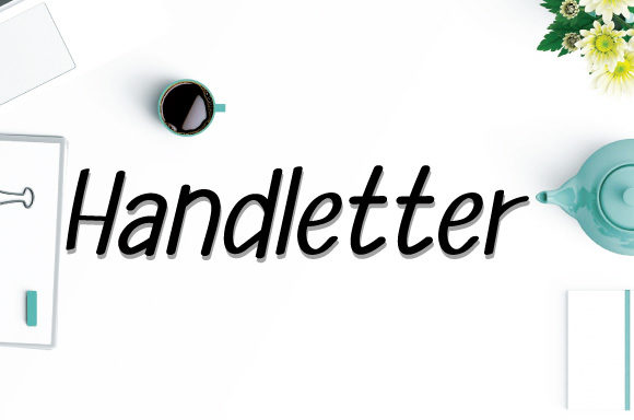 Handletter: A Handwritten Font for Creative Publishing