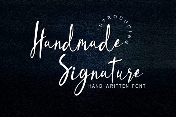 Handmade Signature Font for Bold Campaigns
