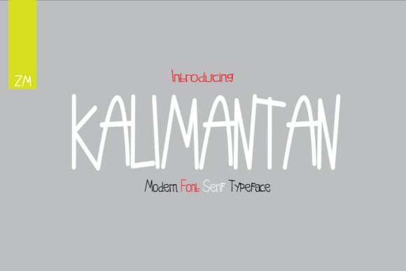Kalimantan: A Quirky Script Font for Creative Campaigns