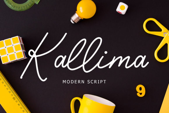 Kallima: A Delicate Script for Creative Campaigns