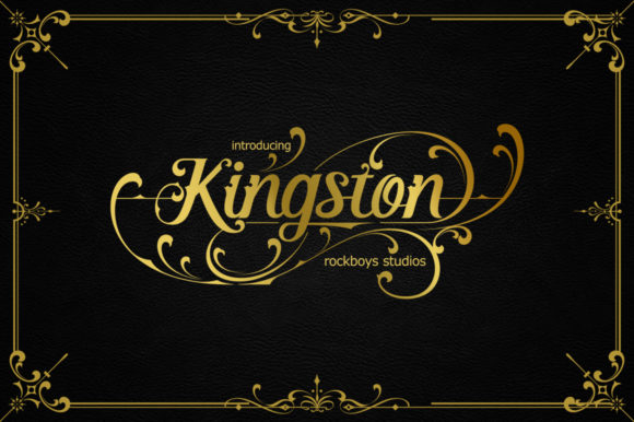 Kingston: A Luxurious Handwritten Font