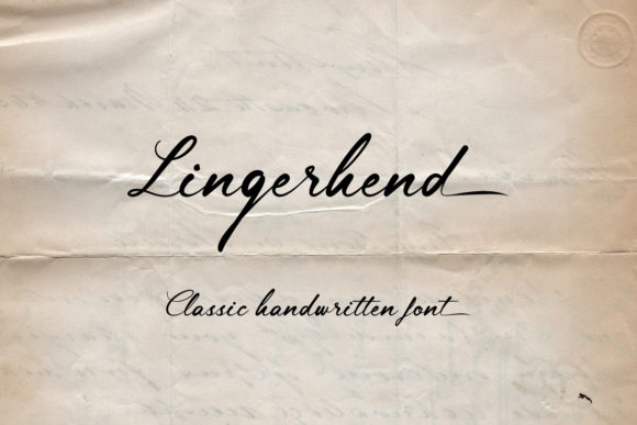 Lingerhend: A Beautiful Script Font for Business
