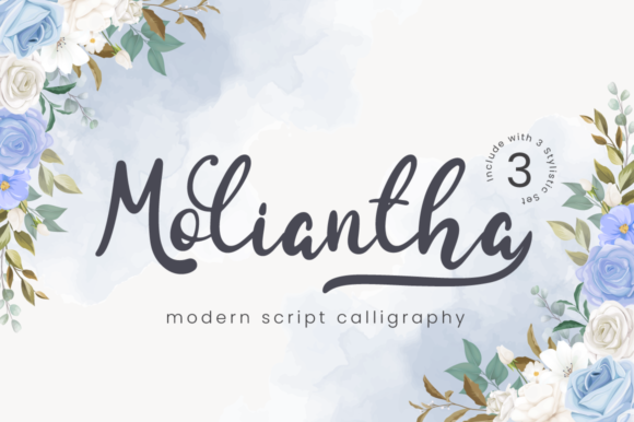 Moliantha: A Delicate Script Font