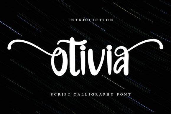 Otivia: A Sweet Script Font for Crafters