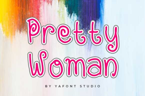 Pretty Woman Font Review