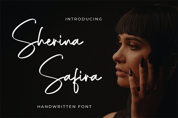 Sherina Safira: A Stylish Script Font