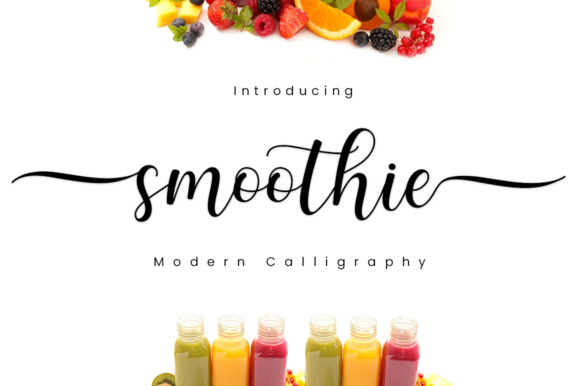 Smoothie Font for Elegant Design