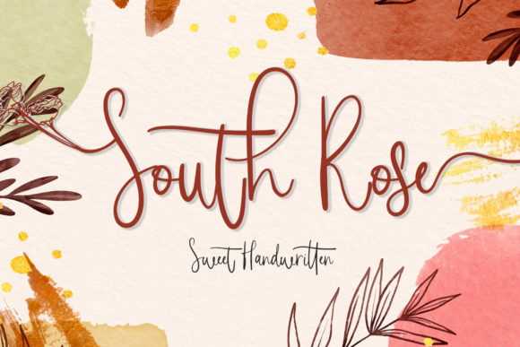 South Rose: A Whimsical Font for Creative Campaigns