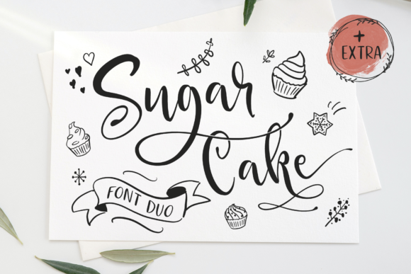Sugar Cake Font for Web Design