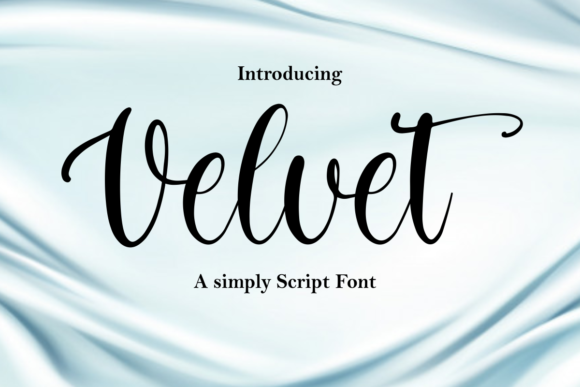 Velvet: A Modern Handwritten Font
