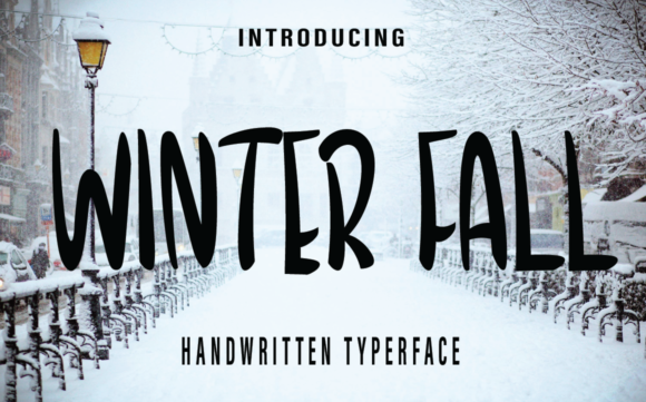 Winter Fall Font Review