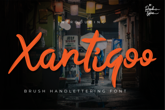 Xantiqoo: A Handwritten Font for Business